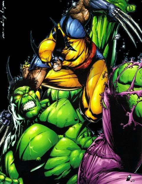 Wolverine VS Hulk