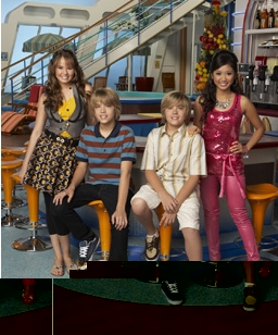 Zack e Cody sul ponte di comando